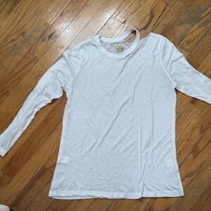 White Long Sleeve Women's Top